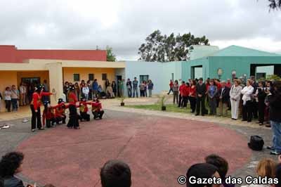 Maria Cavaco Silva destaca bom exemplo do Centro de Educação Especial Rainha D. Leonor Recepcao