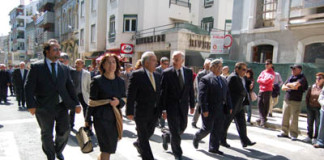 Cerimónia no Hospital Termal