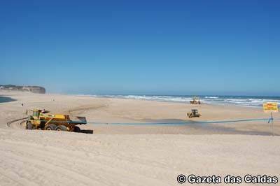 Praia da Foz preparada para receber banhistas