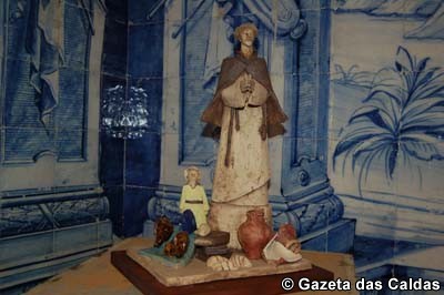 Exposição dedicada a Sto. António na Capela de S. Sebastião