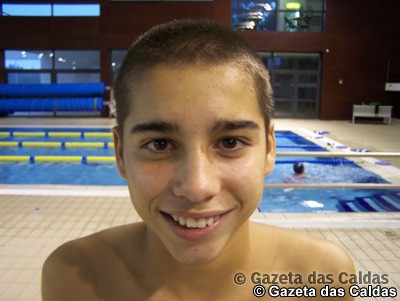 Delmar Antunes, nadador da AHBVCR, Campeão Nacional na classe (S9)