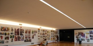 Aguarelistas internacionais pintam Caldas da Rainha Encontro Internacional de Aguarelistas.