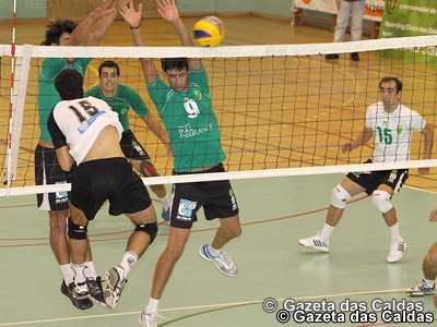 Jogo de qualidade – CAMPEONATO NACIONAL DE VOLEIBOL – DIVISÃO A2 Sporting das Caldas e Gueifaes