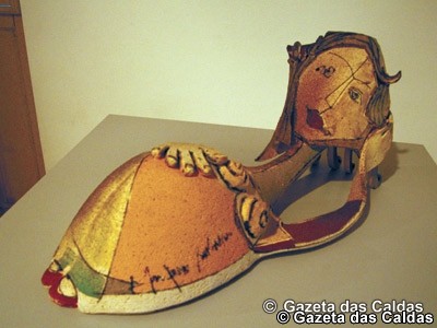 Peça da exposição