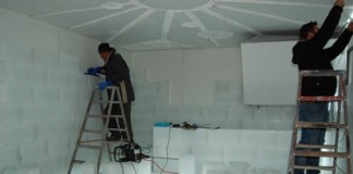 Vila Natal com Bar de Gelo e Chocolate Lounge Bar de Gelo