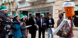 Bonecos de neve voltam a animar o centro da cidade