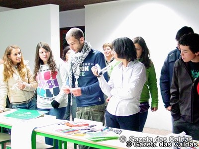 Hugo Teixeira promoveu Banda Desenhada nas Caldas BD