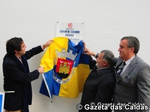 Placa notícias das Caldas