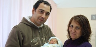 Martim foi o primeiro bebé a nascer nas Caldas em 2011