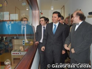 O secretário de Estado notícias das Caldas