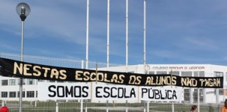 Pais protestam contra cortes nas verbas para colégios que recebem alunos da rede pública notícias das Caldas