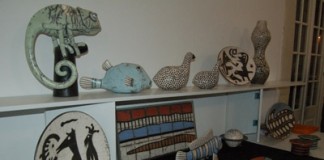 Cerâmica contemporânea e velharias no Parque D. Carlos I