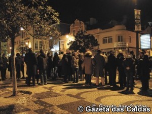 Concentracao Professores notícias das Caldas