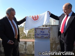 Fernando Costa, e o alcaide de La Codosera, Manuel Piris notícias das Caldas