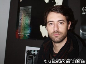 Pedro Lamares fez o papel de Fernando Pessoa notícias das Caldas