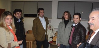 Líderes das juventudes partidárias apoiaram protesto em colégio caldense