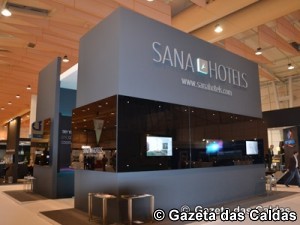 O pavilhão da cadeia SANA Hotels na Bolsa de Turismo de Lisboa notícias das Caldas