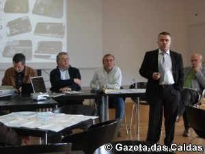 Jaime Neto, Mário Pacheco e Mário Tavares foram os convidados do PS para falar sobre os projectos previstos para as Caldas