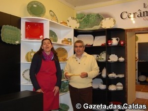 Os irmãos Isabel e Carlos Ribeiro são os responsáveis pela loja notícias das Caldas