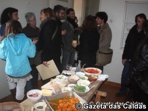 O almoço-convívio teve uma componente tradicional, com produtos confeccionados no forno a lenha notícias das Caldas