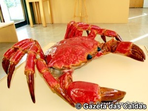 Caranguejo de Bordalo Pinheiro no Museu de Cerâmica notícias das Caldas
