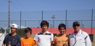 Clube Ténis das Caldas da Rainha Campeão Regional de Equipas Sub/16 Masculinos Campeoes Regionais