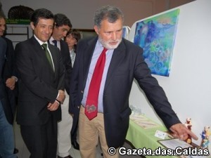 O secretário de Estado notícias das Caldas