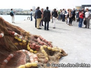 Os eurodeputados na visita ao porto de pescas de Peniche notícias das Caldas