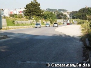 O acidente ocorreu neste local e a Câmara assumiu a sua responsabilidade notícias das Caldas