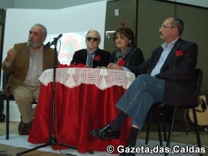Aires Rodrigues, Henrique Pinto, Conceição Couvaneiro (moderadora) e Carlos Barata notícias das Caldas