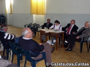 A reunião não foi muito participada notícias das Caldas