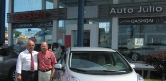 Auto Júlio entregou o primeiro carro eléctrico notícias das Caldas