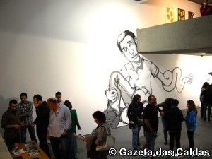 Alguns dos projectos que vão do grafismo, à fotografia, que podem ser apreciados na Galeria novaOgival notícias das Caldas