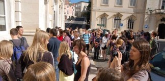 Alunos e professores da Alemanha, Finlândia e Letónia recebidos pela Escola Secundária Rafael Bordalo Pinheiro notícias das Caldas