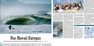 Jornal alemão publica reportagem sobre o surf no Baleal notícias das Caldas
