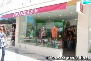 loja Phineas notícias das Caldas