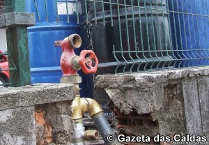 Falta de água notícias das Caldas