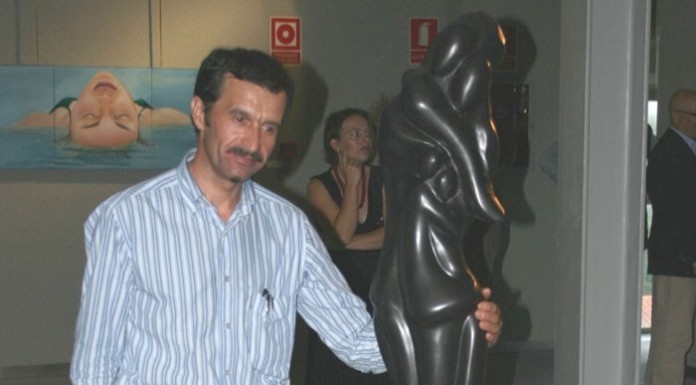 Escultor Rogério Abreu venceu prémio de escultura na Galiza notícias das Caldas