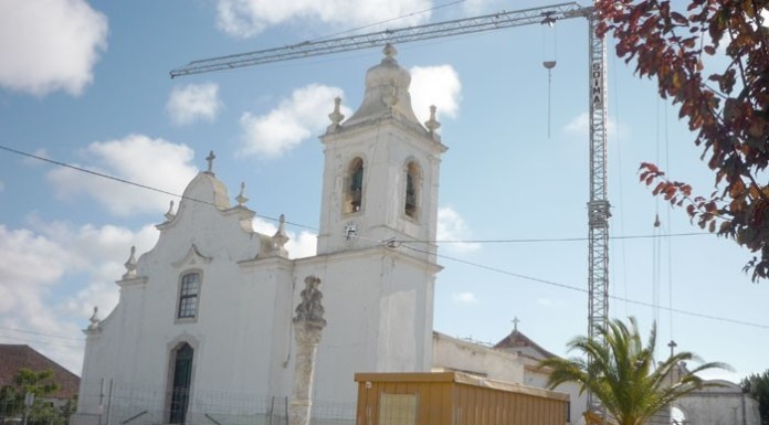 Começaram as obras da Igreja Paroquial de Alfeizerão notícias das Caldas