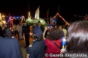 Procissão na Lagoa notícias das Caldas