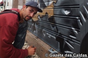 graffitis notícias das Caldas