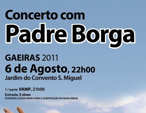 Vamp e Padre Borga cantam nas Gaeiras notícias das Caldas