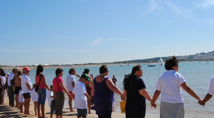 São Martinho perde abraço à baía no ano em que ganha Bandeira Azul notícias das Caldas