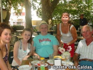 família Featherstone-Clark notícias das Caldas