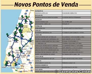 Gazeta das Caldas alarga a sua venda em banca a Lisboa e outras cidades notícias das Caldas