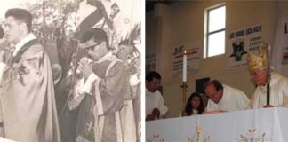 O jovem padre Policarpo e o Cardeal Patriarca notícias das Caldas