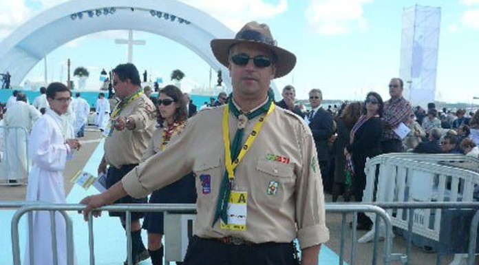 Carlos Nunes é o novo chefe do agrupamento de Escuteiros de Óbidos notícias das Caldas