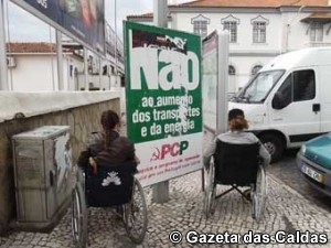 CADEIRAS RODAS notícias das Caldas