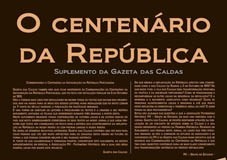O Centenário da República