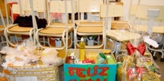 Alunos da ETEO distribuem cabazes por famílias carenciadas notícias das Caldas